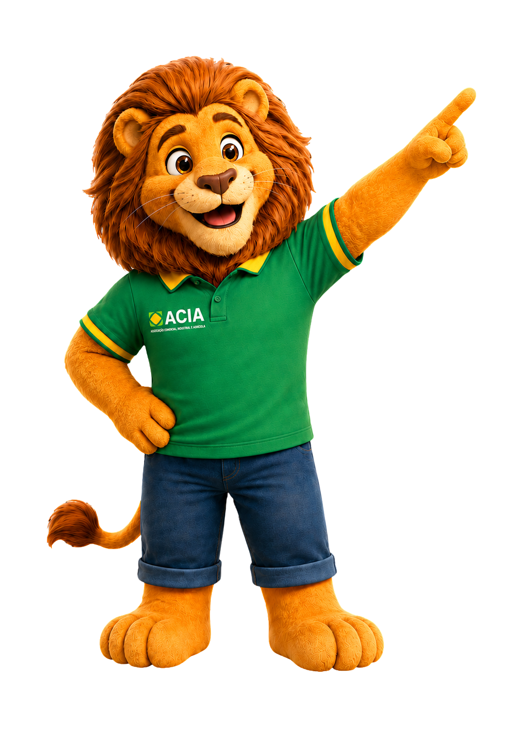 Leo, mascote da ACIA